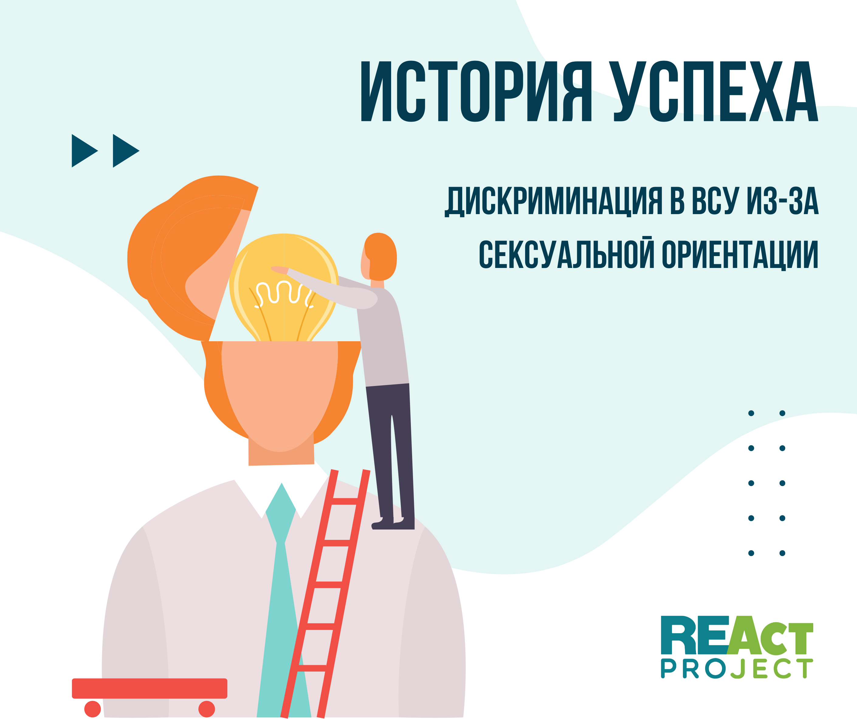 React rights – evidence – Actions. Случаи дискриминации