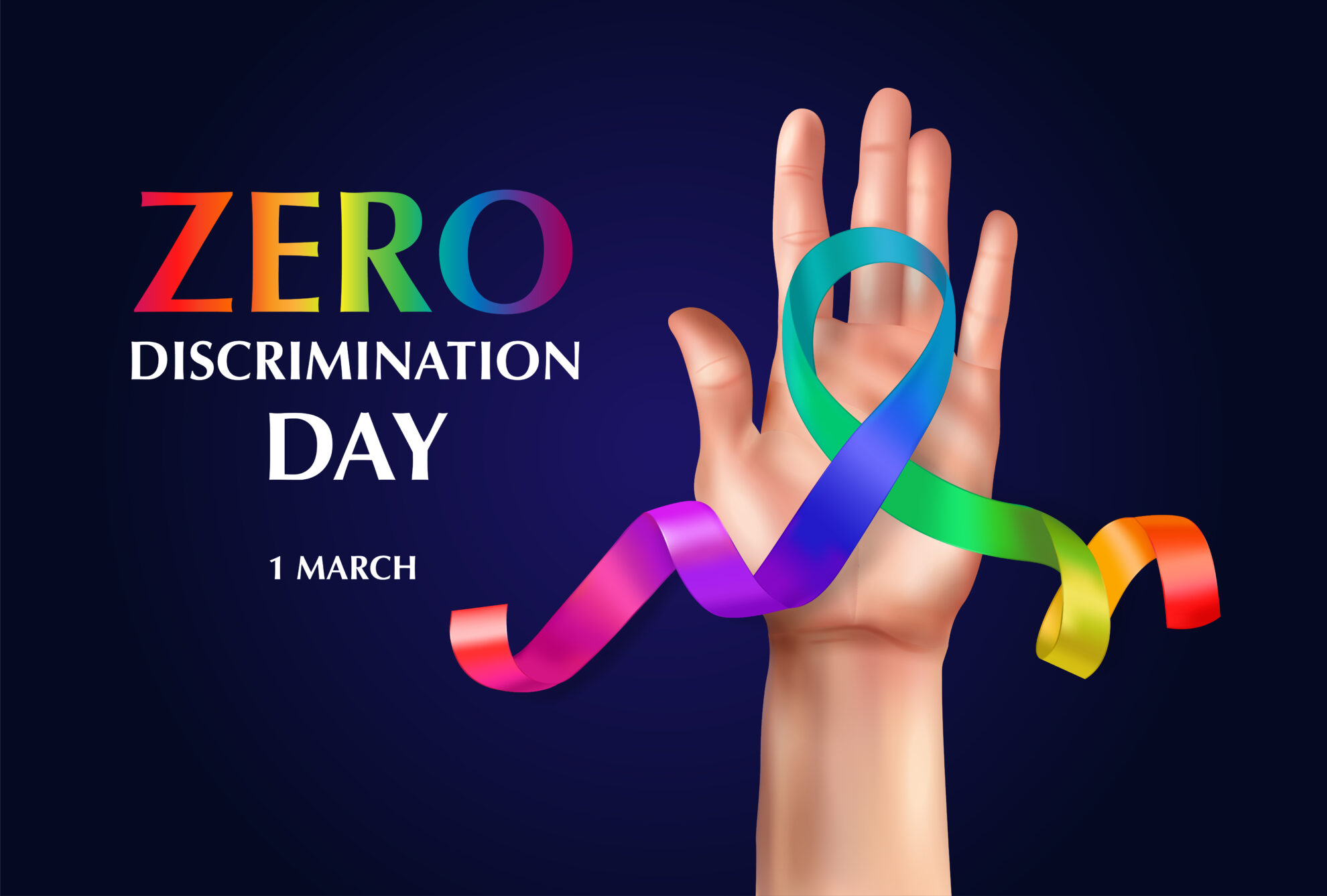 Ноль дискриминации. Zero discrimination Day. День «ноль дискриминации». Day not discrimination vector.